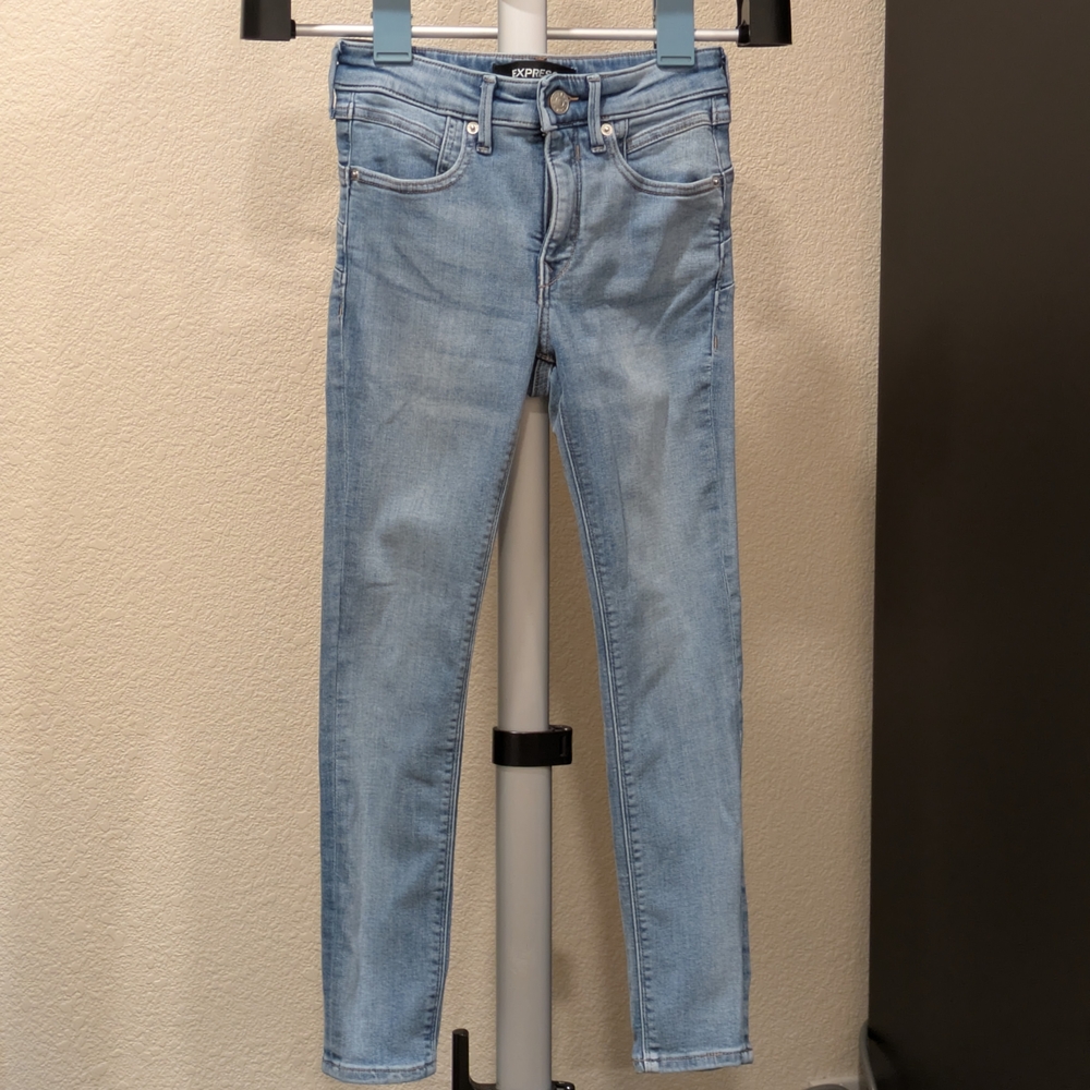 Express 00S Denim Perfect Lift Legging Mid Rise Skinny Jeans